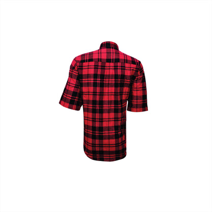3/4 SLEEVES PLAID TOP