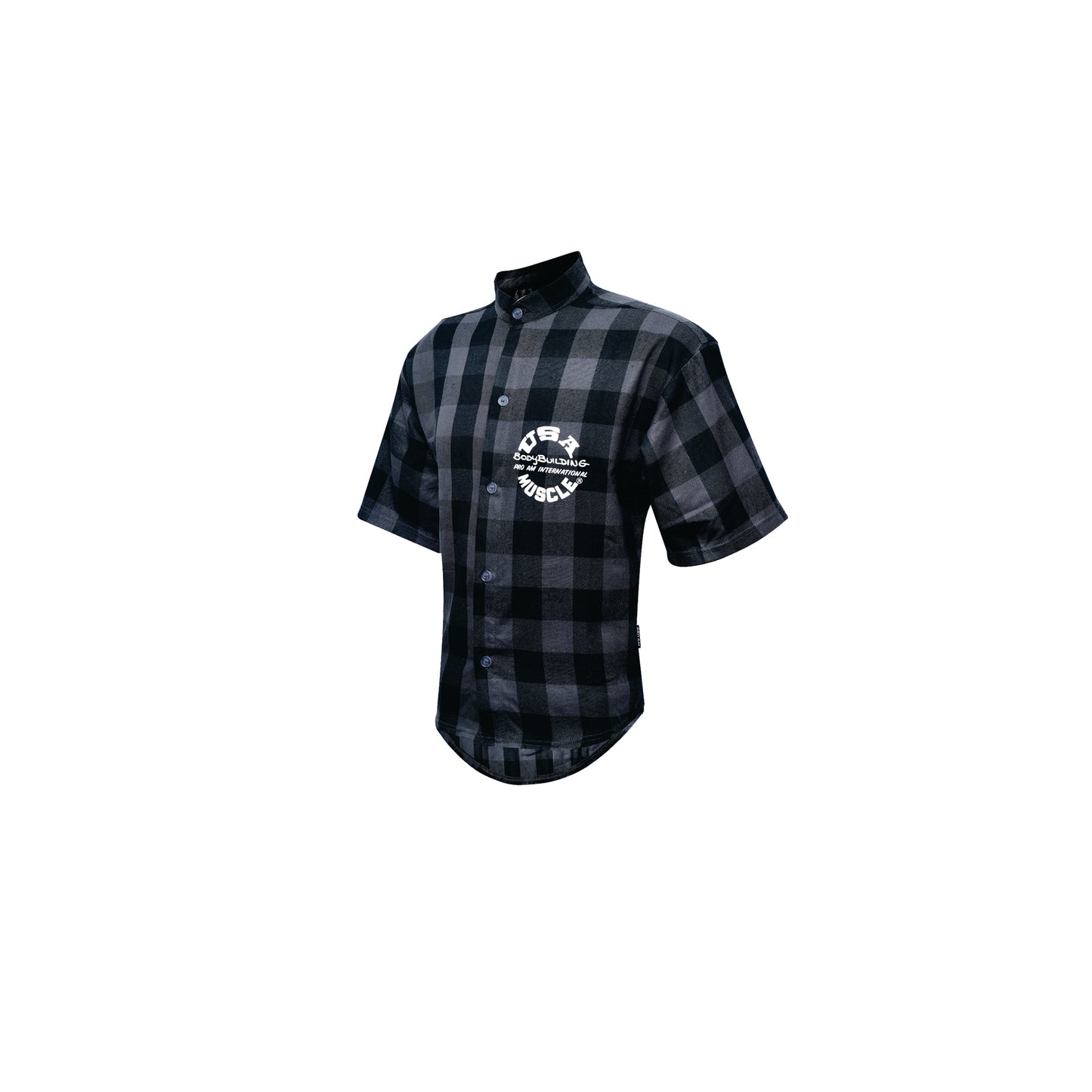 3/4 SLEEVES PLAID TOP