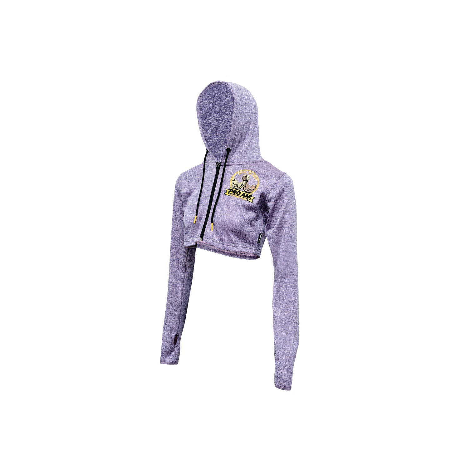FULL SLEEVE WOMEN'S CROP TOP (ZIP UP)